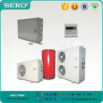 solar energy combined with heat pump, High efficiency and energy saving