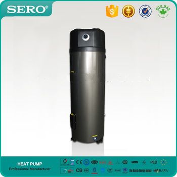 Air Source Heat Pump Water Heater All in one type KS25-C200, CE, Rohs, EN16147