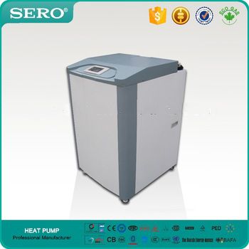 12KW DC Inverter Geothermal Ground Source Heat Pump Split type With Electrical Heater,remote