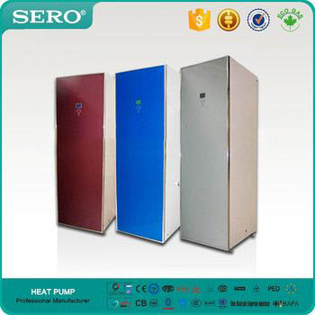 15KW DC Inverter Ground Source Heat Pump, Monobloc Build in Water Tank With Electrical Heater CE