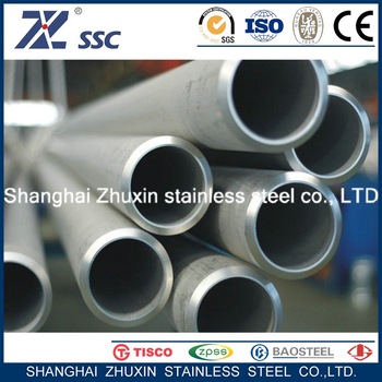 ASTM AISI TP304 TP316L 304L Satin Finish Cold Drawn Seamless Stainless Steel Pipe / SS Tube