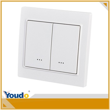 [TEKAIBIN] Dual wall smart led automation system types of electrical 220v z-wave dimmer wall switch