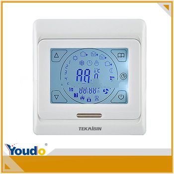 [TEKAIBIN] E91.713 three color built in sensor thermostat for warm air heater