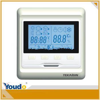 NEW E53 LCD weekly programmable heating room thermostat