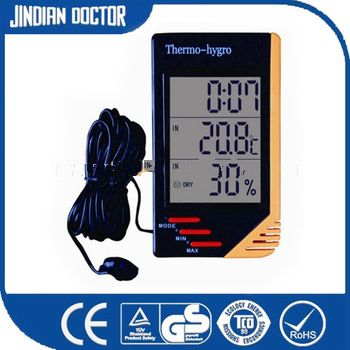 <font color='red'>wireless</font> <font color='red'>thermometer</font> <font color='red'>hygrometer</font> JDB-60