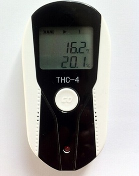 THC-4 USB Temperature Humidity Recorder Data logger External Sensor 16000 Points 