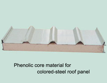 Phenolic roof panel