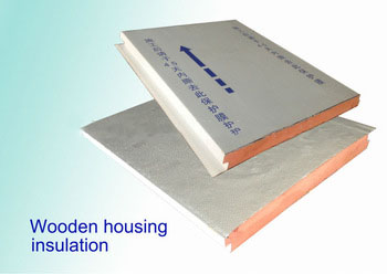 Fireproof insulation core material for wooden house