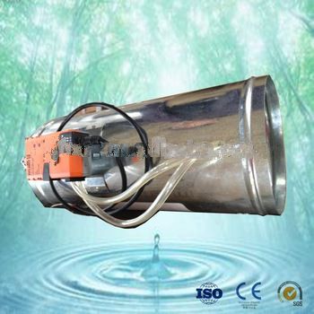 Motorized round air damper Variable Air Volume