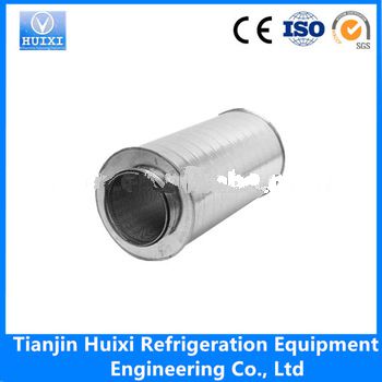 HVAC system ductwork round soundproof muffler/silencer