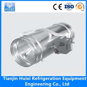 electric round vav damper with atuator