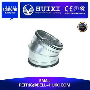 Round steel duct accessories to adjust the air volume air duct hvac