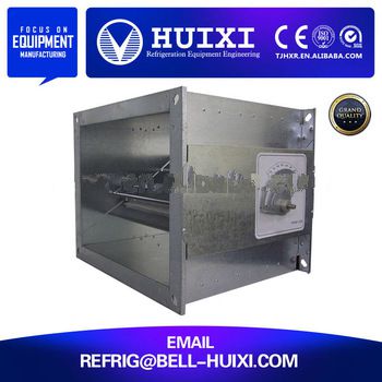 Manual or electric air damper for HVAC system in good performance