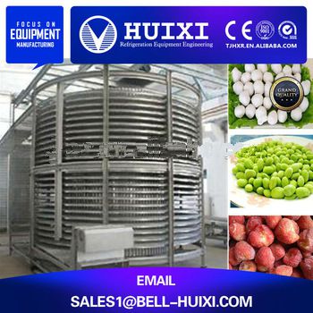 Food Top Quality Narrow Spiral Freezer