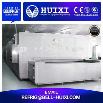 Onion Fluidization Quick Freezing Equipment