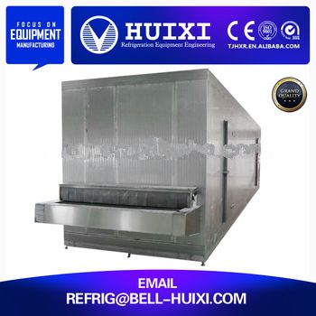 IQF Seafood Shrimp Fast Freezing Equipment