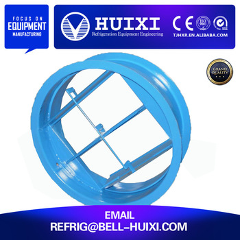 industrial fireproof smoke type round fire dampers hvac