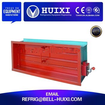 PVC Duct Fire Smoke Opposed Blade Damper Price