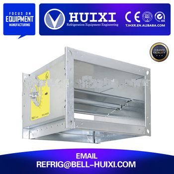 Hvac Round Galvanized Control Damper for Fresh Air Duct