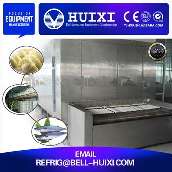 <font color='red'>High</font> <font color='red'>Quality</font> Net Belt <font color='red'>Fish</font> <font color='red'>Fillet</font> Quick Freezing Machine