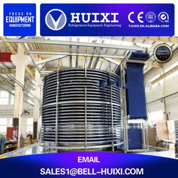 Single Drum Individual Deep Quick Freezer Supplier