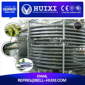 Vegetable Quick Frozen Machine Exporter Industrial