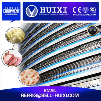 Supermarket Commercial Spiral Freezer Chiller System Plate