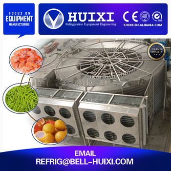 Hot Sale Stainless Steel Belt Spiral Freezing Machine