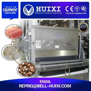 Hot Sale 500kg Fried Cakes Freezing Machine for Sale