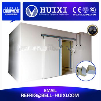 Double Glass Door Freezing Storage Room Factory