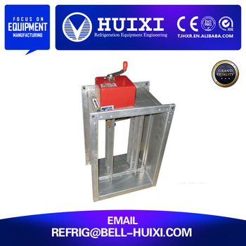 CE hot-sell motorised air damper flow control valve
