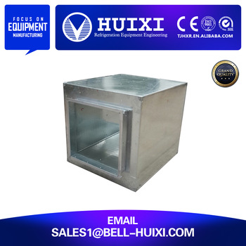 Ventilation Muffler Plenum <font color='red'>Galvanized</font> <font color='red'>Steel</font> <font color='red'>Duct</font> <font color='red'>Silencer</font>