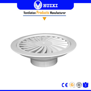 Decorative Air Conditioner Circular Ceiling Round Flat Supply Air Diffuser