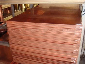 high tensile strength copper plates