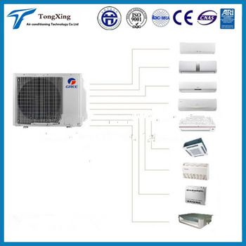 Free match multi-split type dc inverter air conditioner,split VRF system