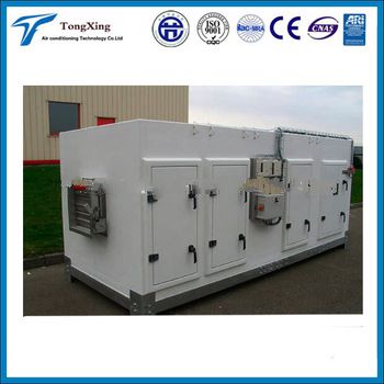 HVAC system water chiller terminal air handling unit