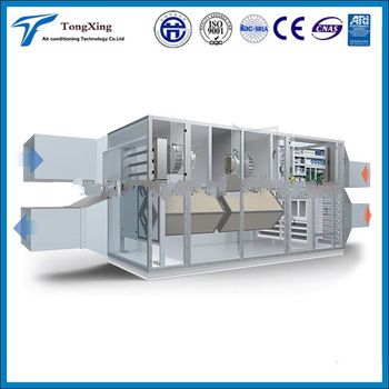 office budiling high floor height AHU ventilation system