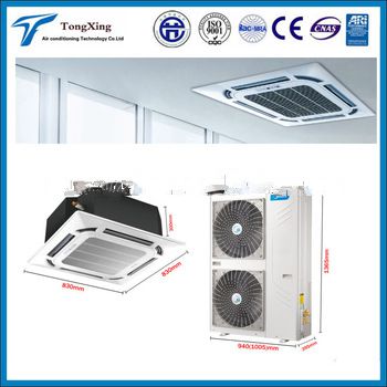 VRF system four way cassette split unit air conditioner