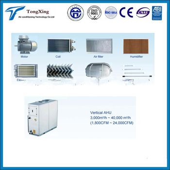RoHS complied air handling unit terminal of water chiller