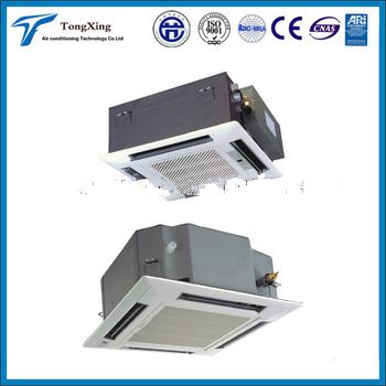 220V 50HZ/60HZ T3 Heating And Cooling Ceiling Cassette Type Air Conditioner