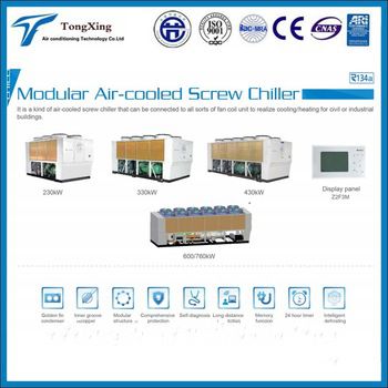 screw chiller types central air conditioning