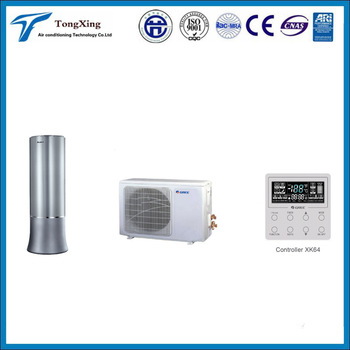 Residential house heating sanitary split inverter heatpump