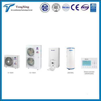 Titanium vertical swimming pool heat pump