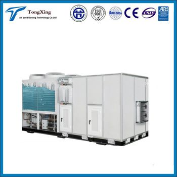 Rooftop gree air conditioner package unit heat pump