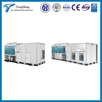 Power saving roof-mounted air conditioning unit