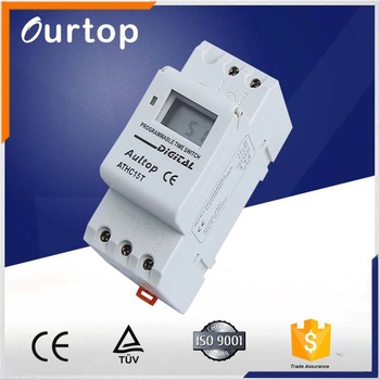 AHC15T 16a astronomical programmable digital time switch astonmical time relay 3 phase time switch