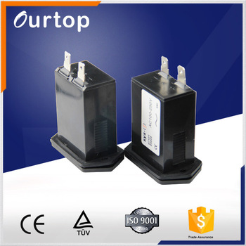 SYS-1 Hour meter counter mechanical display meter for motor or enigneer uses 6 Digits AC110-220V