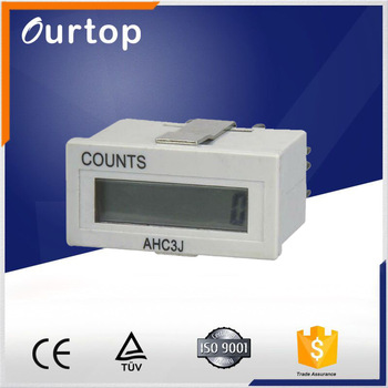 ATHC3L 12v 24v 220v dc White Digital Hour Meter digital hour meter