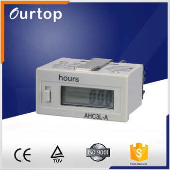 AHC3L digital hour meter hour meter 12v digital hour meter