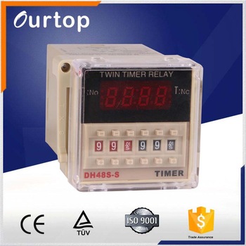 time relay dh48s-s time relay din 24 hours timer relay 24v DH-48S